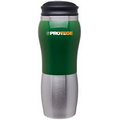 14 Oz. Dark Green Maui Fusion Acrylic & Stainless Steel Tumbler Mug